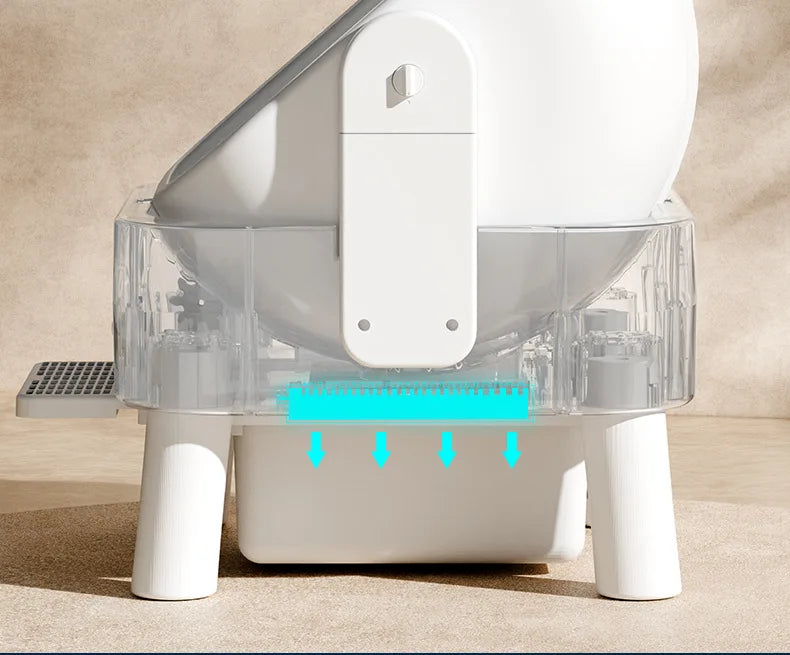 Fully Automatic Intelligent Cat Litter Box Fully Enclosed Large Electric Cat Toilet Automatic Cleaning and Pooping Shovel