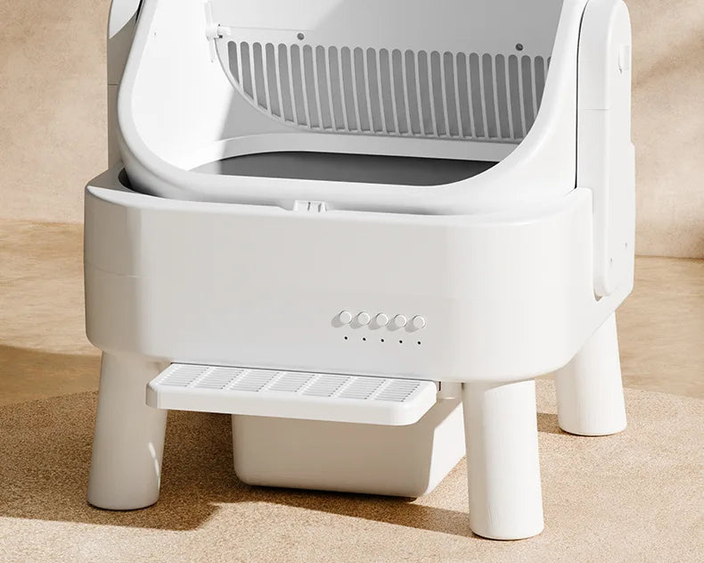 Fully Automatic Intelligent Cat Litter Box Fully Enclosed Large Electric Cat Toilet Automatic Cleaning and Pooping Shovel