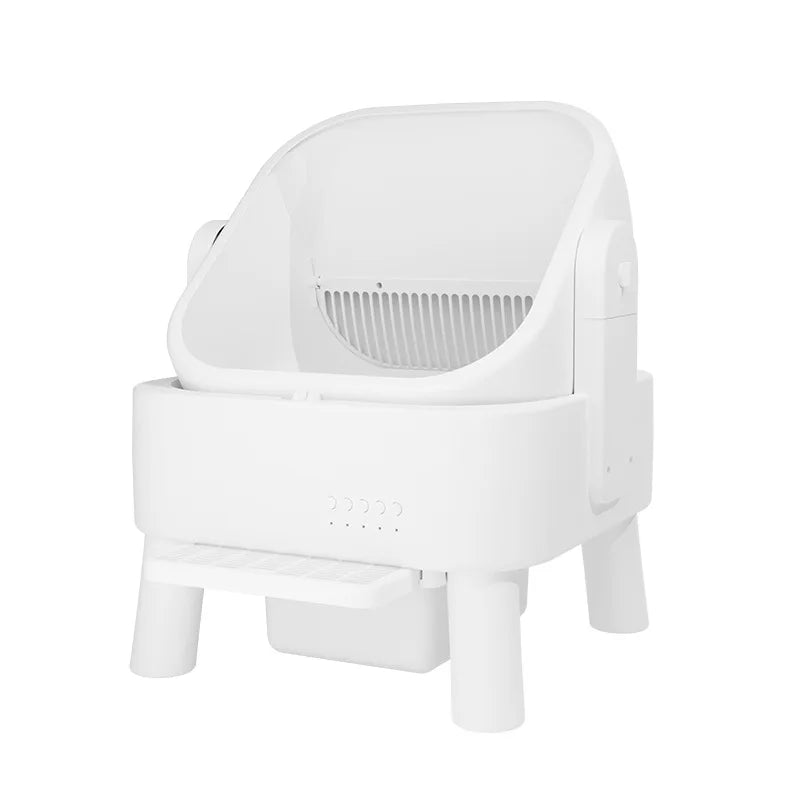 Fully Automatic Intelligent Cat Litter Box Fully Enclosed Large Electric Cat Toilet Automatic Cleaning and Pooping Shovel