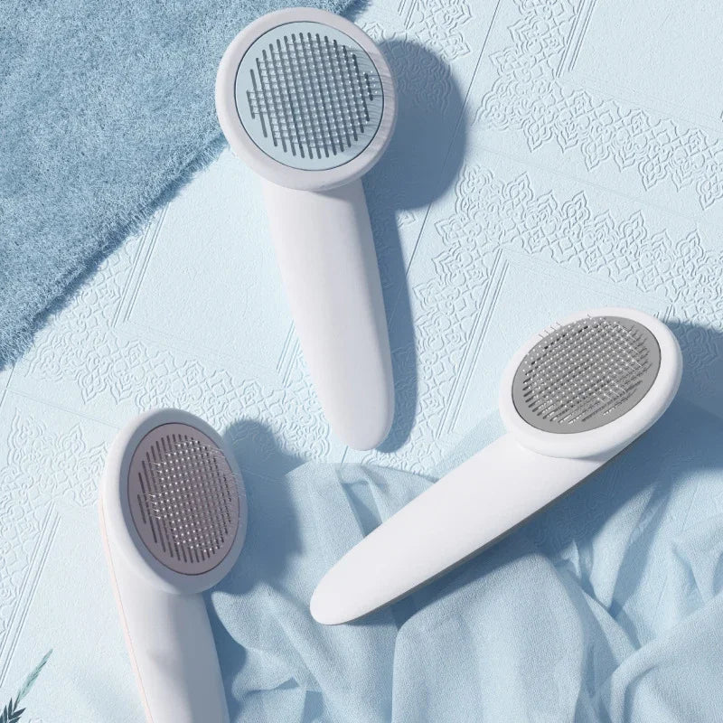 Pet Hair Comb for Cats and Dogs, Self Cleaning Brush, Massage Combs, Grooming Products, Dogs
