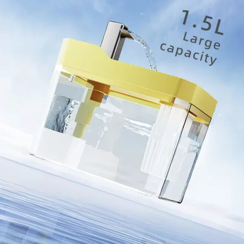 Q Cat Water Fountain Cat automatic water dispenser filters circulating flowing water intelligent pet automatic water dispenser